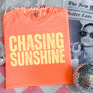 Chasing Sunshine Comfort Colors Tee